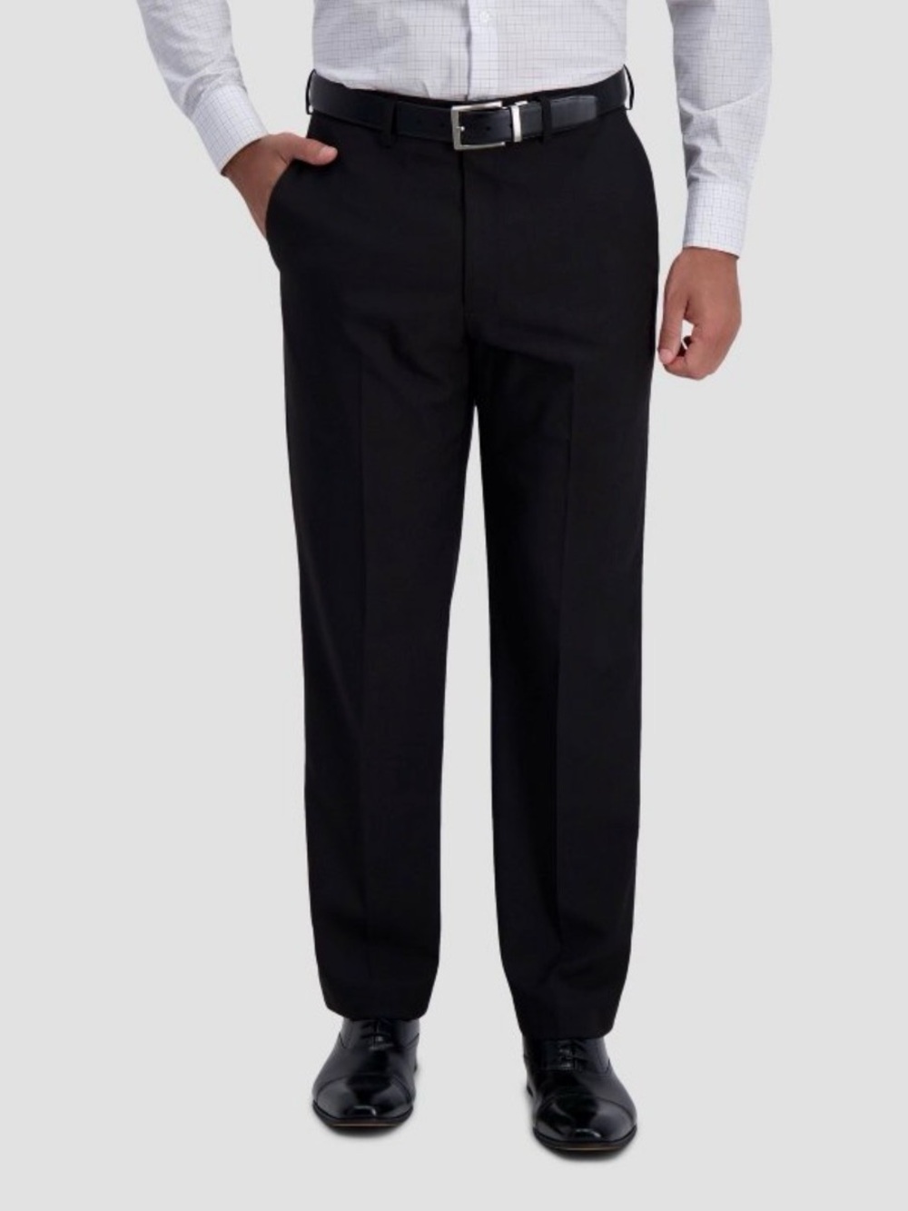 Haggar H26 Men's Classic Fit Relaxed Leg Trousers 42x32